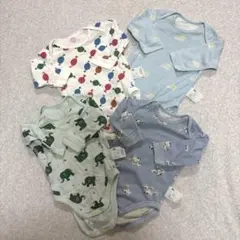 UNIQLO ベビー ロンパース 4枚セット 70cmのサムネイル