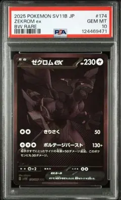 2025年最新】ゼクロム psa10 bwの人気アイテム - メルカリ