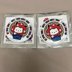 大阪万博　サンリオ　ミャクミャク　コラボ　缶バッジ　ポチャッコ 限定