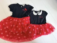 ミニー半袖ワンピース 100cm 80cm