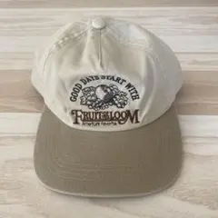 新品未使用⭐︎FRUIT OF THE LOOM 刺繍ロゴキャップ