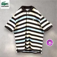 ブラウン ポロシャツ