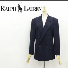RALPH LAUREN ラルフローレン ダブル 紺ブレザー ジャケット 9のサムネイル