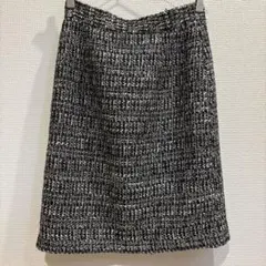 ツイードタイトスカート