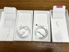 iPhoneSE 箱のみ　充電器付き　シール　ピン付き