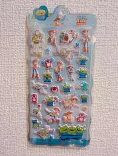 ディズニー トイストーリー ステッカー ぷくぷくシール