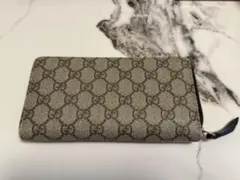 GUCCI GGスプリーム ラウンドファスナー長財布のサムネイル