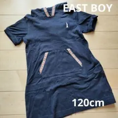 【EAST BOY】 フード付き半袖ワンピース
