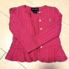 ラルフローレン　18M カーディガン