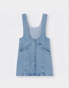 GU デニムジャンバースカート 120サイズ