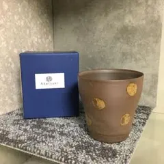 備前焼 Akatsuki 暁 藤原弘暁 カップ タンブラー 湯呑 水玉柄 - メルカリ