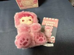 【正規品•新品】POPMART ハチププ　グミベア　ぬいぐるみ　チェリー