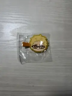 ハイキュー 月島蛍 ヘアクリップ ガチャガチャ