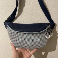 【未使用級】Callaway キャロウェイ ウエストポーチ ブルー レディース