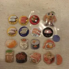 シールおすそ分け 立体 シール 食べ物