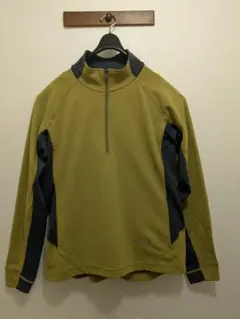 モンベル　ジオライン3D ロングスリーブ　ジップシャツ メンズ