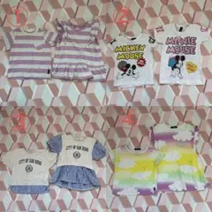 100 80 夏 姉弟 ペア お揃い バラ売り可