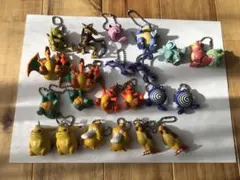 Pokémon ポケモンホルダー 当時物 キーホルダー 20点セット 海洋堂