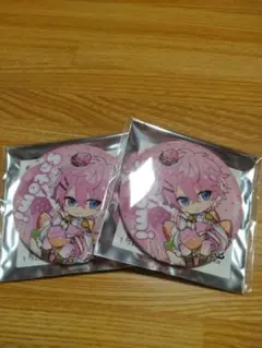 すとぷり　さとみ　缶バッジ　2個セット