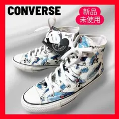 新品✨希少 コンバース ディズニー ミッキー スニーカー 白 青24cm限定旅行