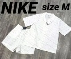 ナイキ　NIKE　上下　セットアップ　Mサイズ　スウッシュ　ウィメンズ　V襟