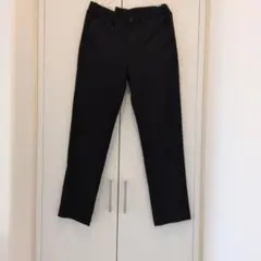UNIQLO キッズ ジャージーパンツ+ ブラック 160cmのサムネイル