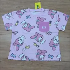 新品⭐︎ しまむら　マイメロ　総柄半袖Tシャツ　90
