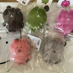 ナガノマーケット ナガノのくま カラーなマスコット　5点セット