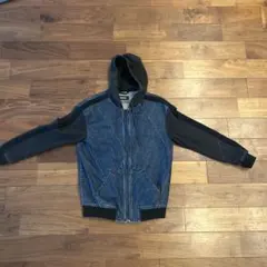 DIESEL フード付きデニムジャケット
