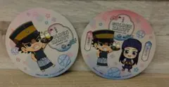 ゴールデンカムイ　杉元佐一＆アシリパ ペアコースター アニメイトカフェ