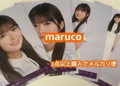 小川彩 乃木坂46 是非に及ばず 封入生写真 4種コンプ 42nd SG