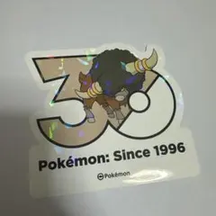 テラキオン 韓国限定 ポケモン 30周年 ステッカー シール - メルカリ