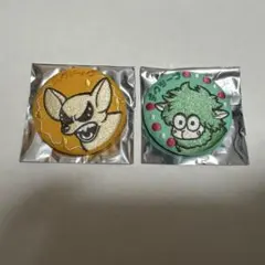 ヒロアカ アニマル刺繍バッチコレクション バクドッグ デクシープ 缶 