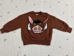 フタフタ futafuta ディズニー ライオンキング プンバァトレーナー 90