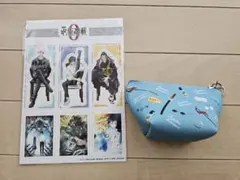 呪術廻戦　特典　ステッカーシート　ミニポーチ　新品　乙骨憂太　五条悟　夏油傑