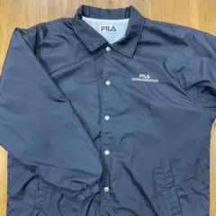 FILA ナイロンジャケット ブラック XL