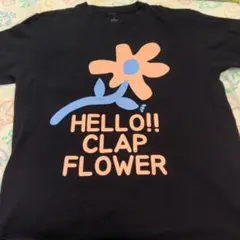 CLAP Tシャツ HELLO!! FLOWER Mサイズ