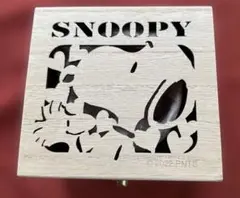 スヌーピー 木製ボックスとマグカップセット　新品