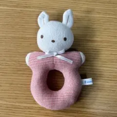 【美品】familiar ウサギ型ラトル