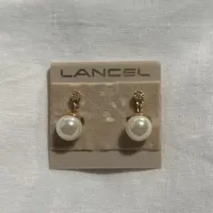 lancel パール イヤリング　ゴールドのサムネイル