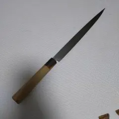 日本橋/木屋イヅツキ薄刃包丁/本水牛柄刃渡185mm△記名有り△ - メルカリ