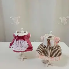 着せ替え服 ２枚セット【中古】ワンピースドレスお母さんサイズシルバニアファミリー