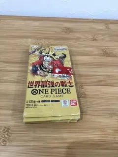 〖未サーチ〗世界最強の戦士 OP17　6パック　ワンピースカードゲーム