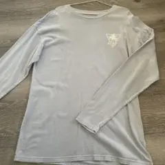 Roxy ライトグレー 長袖Tシャツ M