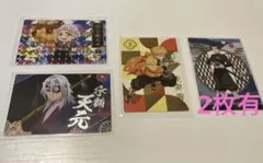 鬼滅の刃 銀だこ カード 村田 過去弾 天元 善逸 計5枚