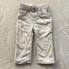 babyGap パンツ 80cm ストレッチデニム 12-18m 裏地フリース
