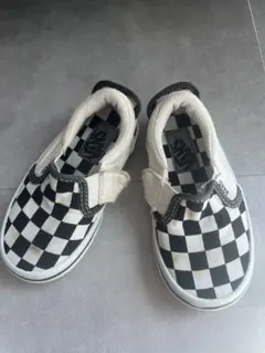 Vans チェッカーパターン スリッポン
