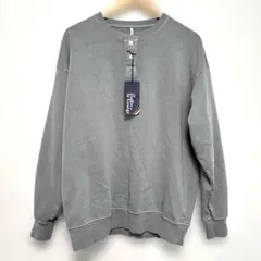 ★未使用、未着用★ DUFFER ヘンリーネック トレーナー L グレー