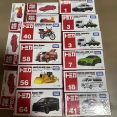 新品未開封・シュリンク付】トミカ 9台セット まとめ売り - メルカリ