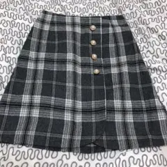 ByeBye チェックミニスカート